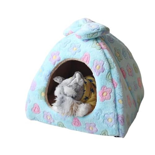 DEJIN Warmes Winter-Haustier-Hundehaus, Katzenbett, Matte, abnehmbares Hundehüttennest, Haustierkorb, weich, bequem, schlafendes Haustiernest, Produkt, B DEJIN Warmes Winter-Haustier-Hundehaus, Katzenbett, Matte, abnehmbares Hundehüttennest, Haustierkorb, weich, bequem, schlafendes Haustiernest, Produkt, B von DEJIN