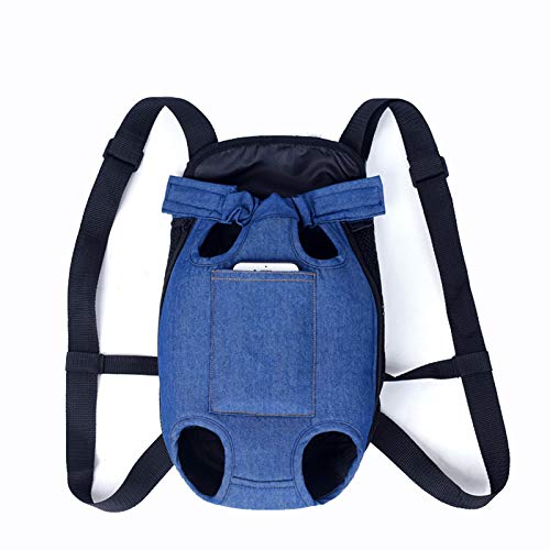 DEJIN Warmes Winterbett für Welpen, Katzen, Sofa, waschbar, Haustierbetten für Hundehütten, Haustierzubehör, Denim, Marineblau, Größe S von DEJIN
