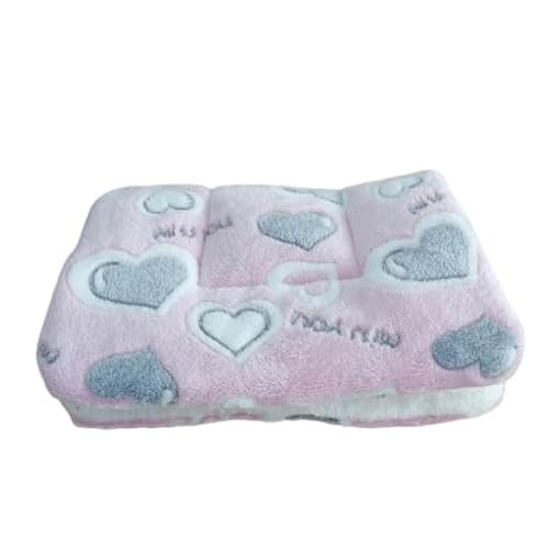 Flanell-Haustiermatte, Hundebett, Katzenbett, dicke Schlafmatte, Hundedecke, Matte für Welpen, Kätzchen, Haustierbett für kleine und große Hunde Flanell-Haustiermatte, Hundebett, Katzenbett, dicke Schlafmatte, Hundedecke, Matte für Welpen, Kätzchen, Haustierbett für kleine und große Hunde von DEJIN