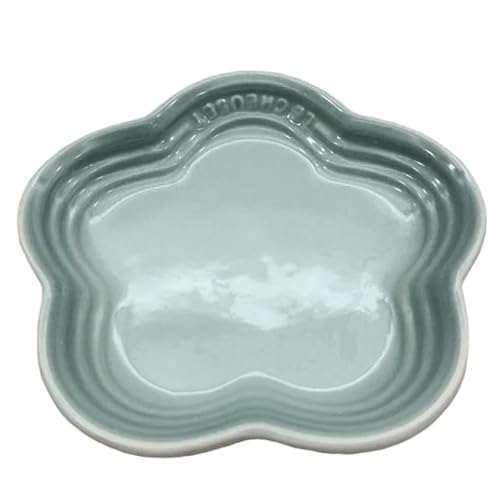 Futternapf für Katzen, extra breit, erhöht, schützt vor Erbrechen, stressfreier Futternapf, 14 cm von DEJIN