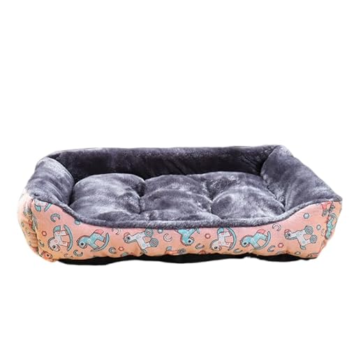 Hundebett, Sofamatten, Haustierprodukte, Tierzubehör, Hundekorb für große, mittelgroße und kleine Hauskatzen, Rosa, XXL, 80 x 70 cm Hundebett, Sofamatten, Haustierprodukte, Tierzubehör, Hundekorb für große, mittelgroße und kleine Hauskatzen, Rosa, XXL, 80 x 70 cm von DEJIN
