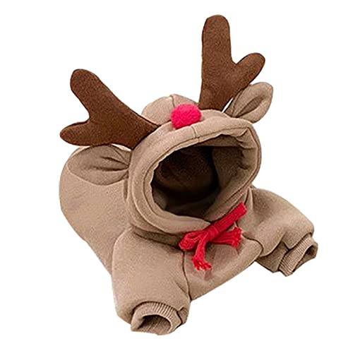 Hundekleidung für kleine Hunde, mit Kapuze, Fleece, für Welpen, Katzen, Kaffee, Obst Hundekleidung für kleine Hunde, mit Kapuze, Fleece, für Welpen, Katzen, Kaffee, Obst von DEJIN