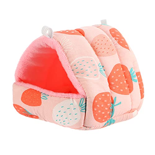 Mini-Käfig für Meerschweinchen, für Kleintiere, Mäuse, Ratten, Haustiere, Winterbett, warm und weich, XL von DEJIN