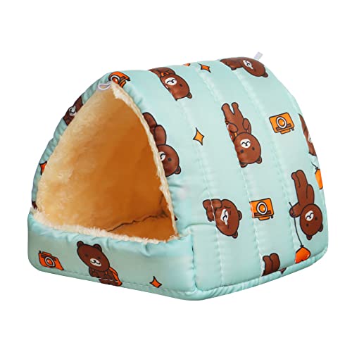 Mini Meerschweinchen Nestkäfig Kleine Tiere Mäuse Ratten Haustier Bett Warme Weiche Winter Matte, S Mini Meerschweinchen Nestkäfig Kleine Tiere Mäuse Ratten Haustier Bett Warme Weiche Winter Matte, S von DEJIN