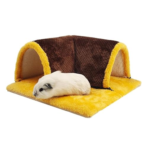 Plüsch-Hamster, Spieltunnel, Winter, warmes Gleiter, kleines Haustierzubehör von DEJIN