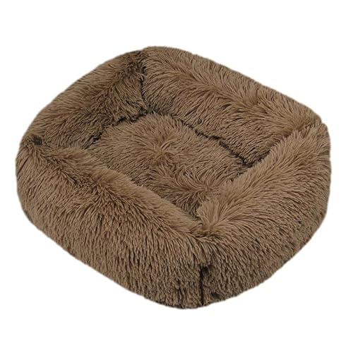 Rechteckiges Plüsch-Hundebett für den Winter, warme Matte, für kleine und mittelgroße Haustiere, Hundehütte, Sofacama, Katzenkissen, Sofa-Zubehör, Braun Rechteckiges Plüsch-Hundebett für den Winter, warme Matte, für kleine und mittelgroße Haustiere, Hundehütte, Sofacama, Katzenkissen, Sofa-Zubehör, Braun von DEJIN