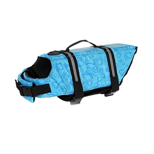 Sommer-Schwimmweste für Hunde, reflektierend, verstellbar, für große Hunde, Sicherheitsweste, Surfen, Segelboot, verbesserter Auftrieb, Haustier-Schwimmwesten von DEJIN