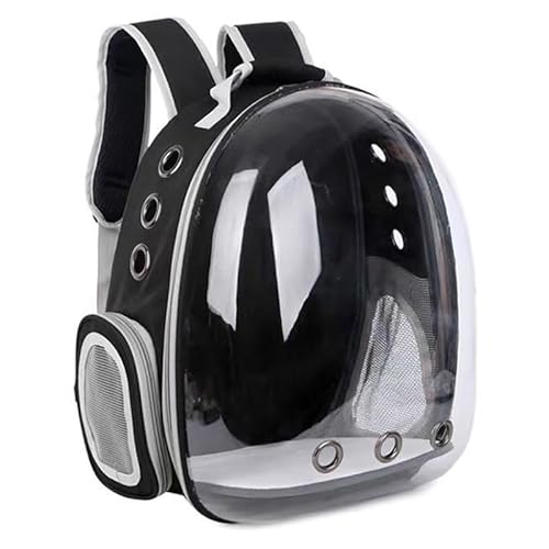 Tragetasche für Haustiere, atmungsaktiv, tragbar, transparent, für Welpen, Hunde, Katzen, Transport-Tragetasche, Kapseltaschen von DEJIN