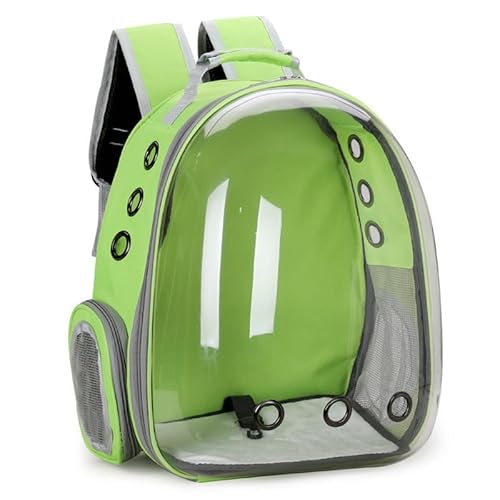 Tragetasche für Haustiere, atmungsaktiv, tragbar, transparent, für Welpen, Hunde, Katzen, Transport-Tragetasche, Kapseltaschen von DEJIN
