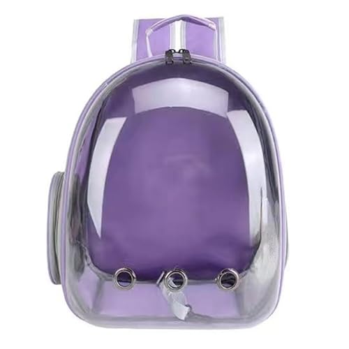 Tragetasche für Haustiere, atmungsaktiv, tragbar, transparent, für Welpen, Hunde, Katzen, Transport-Tragetasche, Kapseltaschen von DEJIN