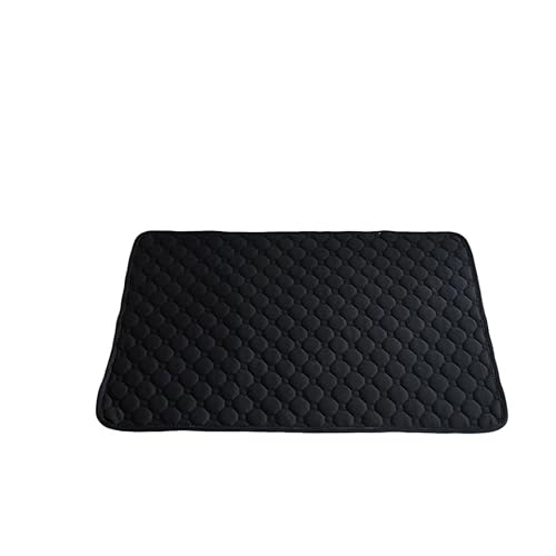 Wiederverwendbare Hund Pfütze Pad Decke Saugfähige Windel Waschbar Pad Pet Bett Urin Matte Für Auto Sitzbezug Haustierbedarf, Schwarz, XL 100 * 70cm Wiederverwendbare Hund Pfütze Pad Decke Saugfähige Windel Waschbar Pad Pet Bett Urin Matte Für Auto Sitzbezug Haustierbedarf, Schwarz, XL 100 * 70cm von DEJIN
