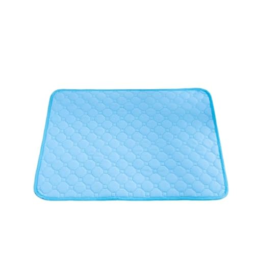Wiederverwendbare Hundedecke, saugfähige Windel, waschbare Unterlage, Haustierbett, Urinmatte für Autositzbezug, Haustierbedarf, Blau, L 70 x 50 cm Wiederverwendbare Hundedecke, saugfähige Windel, waschbare Unterlage, Haustierbett, Urinmatte für Autositzbezug, Haustierbedarf, Blau, L 70 x 50 cm von DEJIN