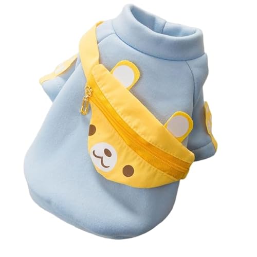 Winter-Hundekleidung, warmes Kapuzen-Sweatshirt, Welpen-Outfit, Mantel, Haustier-Hundekostüm von DEJIN