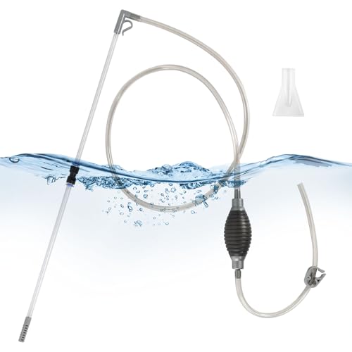 Aquarium Reiniger 3 in 1 Aquarium Wasserwechsler Kiesreiniger für Aquarien mit Einstellbarer Durchflussregelung Aquarium Sauger Mulmsauger Aquarium für Aquarium Wasserwechsel und Filter Sandreinigung Aquarium Reiniger 3 in 1 Aquarium Wasserwechsler Kiesreiniger für Aquarien mit Einstellbarer Durchflussregelung Aquarium Sauger Mulmsauger Aquarium für Aquarium Wasserwechsel und Filter Sandreinigung von DELAESI