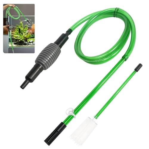 DELAESI Aquarium Reiniger Aquarium Wasserwechsel Aquarium-Reinigung Sand Filter Fisch Tank Kiesfilter Aquarium Wasserwechsler Fisch Tank Kiesreiniger für Wasserwechsel und Filter Sandreinigung von DELAESI