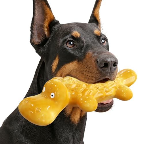 Hunde-Kauspielzeug für aggressive Kauer: Unzerstörbares Hundespielzeug für große Rassen, robustes, interaktives Kauspielzeug, um sie zu beschäftigen Hunde-Kauspielzeug für aggressive Kauer: Unzerstörbares Hundespielzeug für große Rassen, robustes, interaktives Kauspielzeug, um sie zu beschäftigen von DELOMO