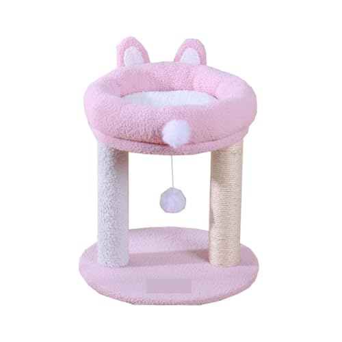 Katze Klettergerüst Katze Baum Haus Kaninchen Ohr Katzen Scratcher Nette Katzen Scratch Board Mit Wolle Ball Spielzeug Haustier Möbel Einfach zu montieren Katze Klettergerüst Katze Baum Haus Kaninchen Ohr Katzen Scratcher Nette Katzen Scratch Board Mit Wolle Ball Spielzeug Haustier Möbel Einfach zu montieren von DELURA