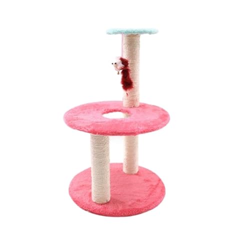 Katzenkratzbaum for Katzen, Kratzbaum, Maus, Plüsch, Katzen-Klettergerüst, Spielzeug, Kratzbaum for Katzen, Möbel, Haustierprodukte Einfach zu montieren (Size : 2) von DELURA