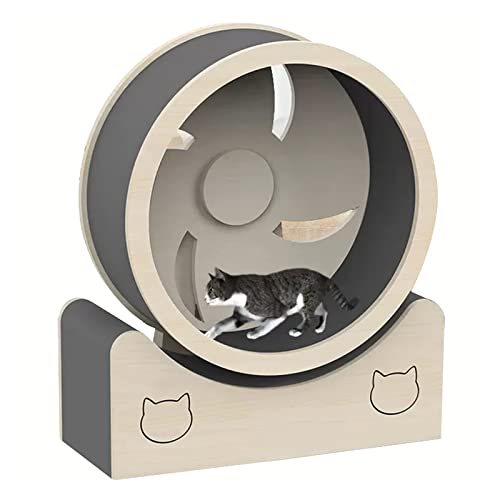 Kleines Laufband for Katzen – Drehen/Kratzen/Klettern, for körperliche Aktivität von Katzen im Innenbereich und zur Reduzierung von Langeweile, 22 Zoll Innendurchmesser Kleines Laufband for Katzen – Drehen/Kratzen/Klettern, for körperliche Aktivität von Katzen im Innenbereich und zur Reduzierung von Langeweile, 22 Zoll Innendurchmesser von DELURA
