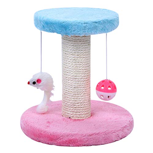 Kratzbaumturm, Katzenklettergerüst, Kratzbaum for Kitty Climber, Katzenspielturm, Aktivitätszentrum, zufällige Farbe Kratzbaumturm, Katzenklettergerüst, Kratzbaum for Kitty Climber, Katzenspielturm, Aktivitätszentrum, zufällige Farbe von DELURA
