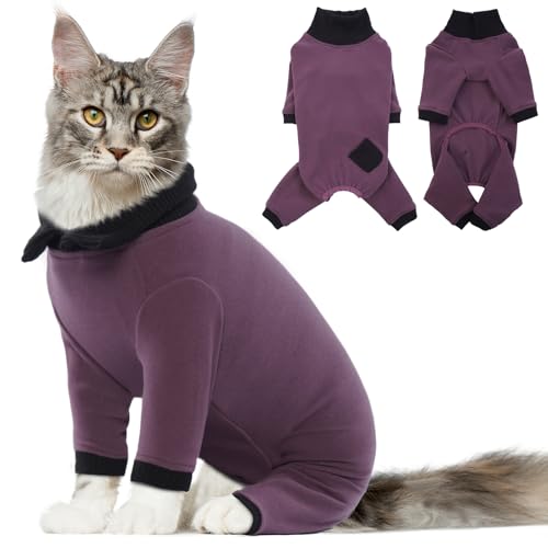 DENTRUN Genesungsanzug für Katzen - Einteiler, Spay-Anzug, Chirurgische Kegel-Alternative, Pyjama-Bekleidung für Damen und Herren DENTRUN Genesungsanzug für Katzen - Einteiler, Spay-Anzug, Chirurgische Kegel-Alternative, Pyjama-Bekleidung für Damen und Herren von DENTRUN