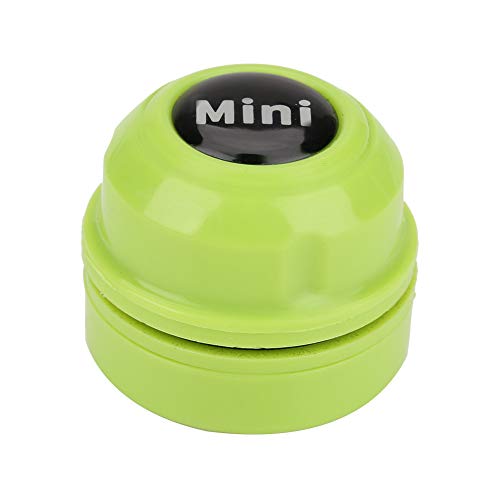 DERCLIVE Mini-Bürste, tragbar, langlebiger Kunststoff + Magnet, Reinigungswerkzeug, weiß/orange/rot/grün, 1 Stück von DERCLIVE