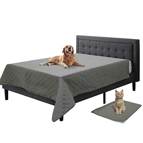 DERCLIVE Pet Blanket Bed Sofa Pad Furniture Protection Mat Waterproof Dog Bed Couch Cover von DERCLIVE