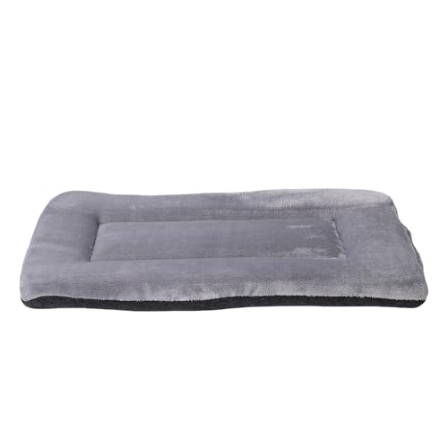 DERICOR Hundebett aus Plüsch, 61 x 45,7 cm, doppelseitiges Welpen-Kissen von DERICOR