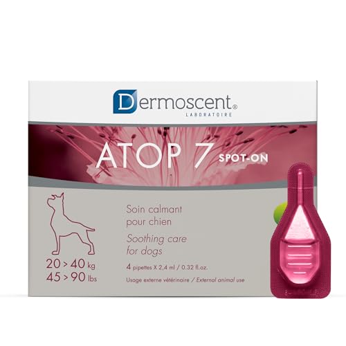 DERMOSCENT Atop7 Spot On für Hunde, Katzen, 20-40 kg, Kunststoff, Nicht anwendbar DERMOSCENT Atop7 Spot On für Hunde, Katzen, 20-40 kg, Kunststoff, Nicht anwendbar von Dermoscent