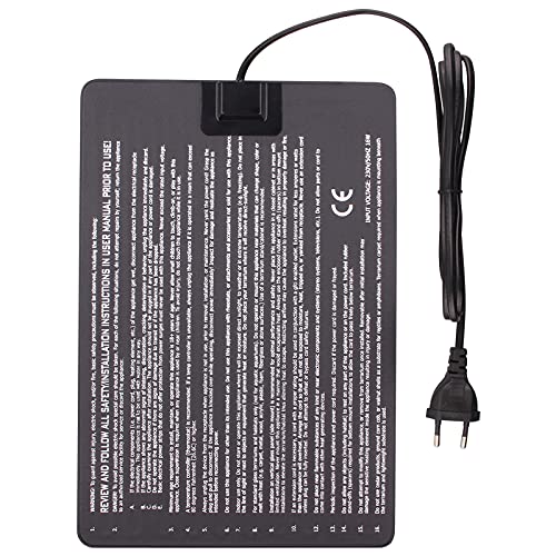 DERNORD Heizmatte Terrarium - 16W Vivarium Wärmematte Wasserdicht Reptilien Heating Mat Heizkissen für Kleintiere Schildkröten Schlangen Bartagamen Gecko Eidechse 20x30cm DERNORD Heizmatte Terrarium - 16W Vivarium Wärmematte Wasserdicht Reptilien Heating Mat Heizkissen für Kleintiere Schildkröten Schlangen Bartagamen Gecko Eidechse 20x30cm von DERNORD