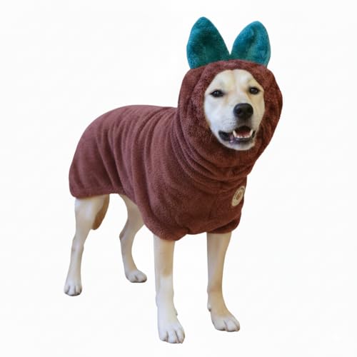 DERPYCHAPPY Premium Hundehandtuch, Bademantel und Hundebademantel zum Trocknen von Hunden, hergestellt in Korea, super saugfähig, schnell und verstellbar, Mikrofaser-Badetuch für Katzen und Welpen DERPYCHAPPY Premium Hundehandtuch, Bademantel und Hundebademantel zum Trocknen von Hunden, hergestellt in Korea, super saugfähig, schnell und verstellbar, Mikrofaser-Badetuch für Katzen und Welpen von DERPYCHAPPY