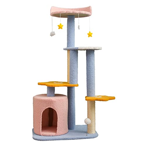 Cat Tree Katzengestell, Katzenklettergerüst, Katzenstreu, Kratzbaum, Einteilige Winter-Großraum-Himmelfangsäulen-Sprungplattform, Katzenzubehör Katzenkletterbaum Warm as Ever Cat Tree Katzengestell, Katzenklettergerüst, Katzenstreu, Kratzbaum, Einteilige Winter-Großraum-Himmelfangsäulen-Sprungplattform, Katzenzubehör Katzenkletterbaum Warm as Ever von DEUYO