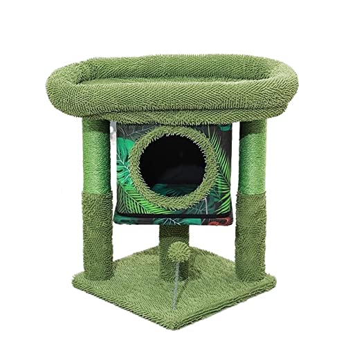 DEUYO Katzenbaumhäuser, Kaktus, Sisal, Katzenkratzbaum, Seil, Kratzbaum für Junge Katzen und Erwachsene, Klettergerüst, geräumiger Spielzeugrahmen Warm as Ever DEUYO Katzenbaumhäuser, Kaktus, Sisal, Katzenkratzbaum, Seil, Kratzbaum für Junge Katzen und Erwachsene, Klettergerüst, geräumiger Spielzeugrahmen Warm as Ever von DEUYO