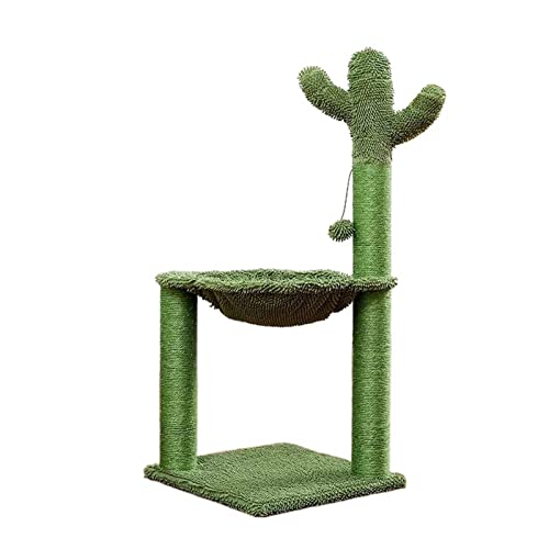 Katzenbaumhäuser, Katzenkaktus-Kratzbaum mit Seil, Sisal-Katzenkratzer, Baumtuch mit bequemem, geräumigem Netz, Katzen-Klettergerüst Warm as Ever Katzenbaumhäuser, Katzenkaktus-Kratzbaum mit Seil, Sisal-Katzenkratzer, Baumtuch mit bequemem, geräumigem Netz, Katzen-Klettergerüst Warm as Ever von DEUYO