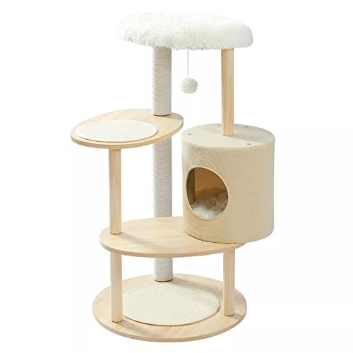 Katzenbaumhäuser, Katzenklettergerüst, Katzenkratzer, Spielzeug, Katzenhaus, Baum, Haustiermöbel, zerkratzter Holzbaum, Katzensprungleiter Warm as Ever Katzenbaumhäuser, Katzenklettergerüst, Katzenkratzer, Spielzeug, Katzenhaus, Baum, Haustiermöbel, zerkratzter Holzbaum, Katzensprungleiter Warm as Ever von DEUYO