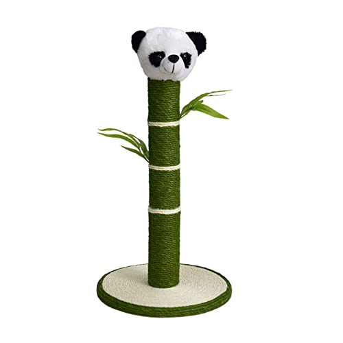 Kratzbaum, 58 cm, Panda-Katzenkratzer, niedlicher Kratzbaum, Schaberturm, Kratzbaum, Katzenkletterbaum, lustige Katze, Schleifklauenpfosten, Haustierspielzeug, Katzenkletterbaum Warm as Ever von DEUYO