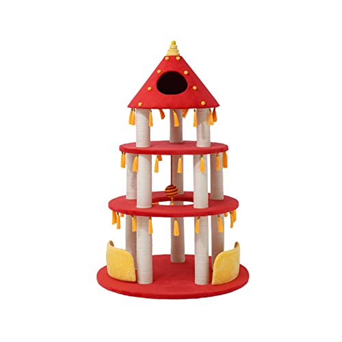 Kratzbaum Dachboden-Katzenklettergerüst, Katzenstreu, Kratzbaum, EIN großer und Stabiler Babel, Keine Schuppen, Haustierspielzeug, Katzenkletterbaum Warm as Ever Kratzbaum Dachboden-Katzenklettergerüst, Katzenstreu, Kratzbaum, EIN großer und Stabiler Babel, Keine Schuppen, Haustierspielzeug, Katzenkletterbaum Warm as Ever von DEUYO