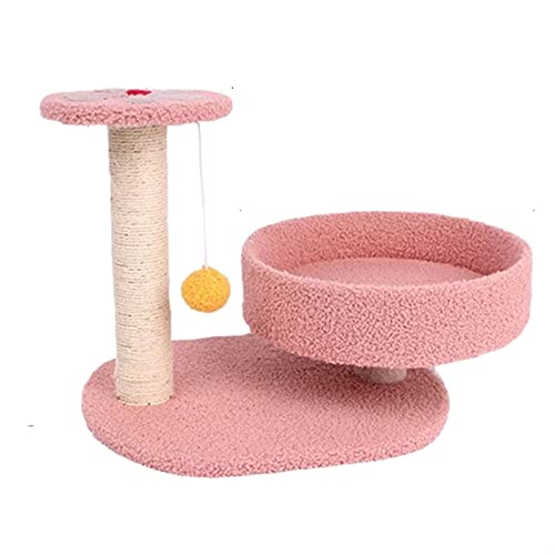 Kratzbaumhäuser, Katzenkratzer mit Bett, Haustier-Katzenbaum-Turm, Kätzchen-Kratzsäule, Säule, Spielzeug, großer Katzenturm, Sisal-Klettergerüst, Katze Warm as Ever Kratzbaumhäuser, Katzenkratzer mit Bett, Haustier-Katzenbaum-Turm, Kätzchen-Kratzsäule, Säule, Spielzeug, großer Katzenturm, Sisal-Klettergerüst, Katze Warm as Ever von DEUYO
