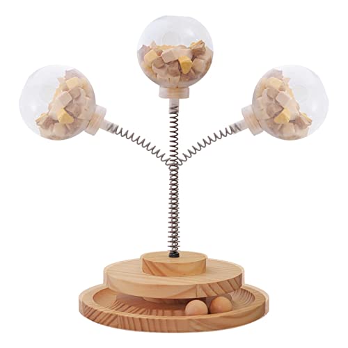 DEWU Katzenpuzzle Tumbler, Katzen-Futterball Interaktives Spiel für Ihre Katze, Katzen-Futterspender Spielzeug füllen mit Futter und Leckereien, ideal für Portionskontrolle und schnelles Essen, DEWU Katzenpuzzle Tumbler, Katzen-Futterball Interaktives Spiel für Ihre Katze, Katzen-Futterspender Spielzeug füllen mit Futter und Leckereien, ideal für Portionskontrolle und schnelles Essen, von DEWU