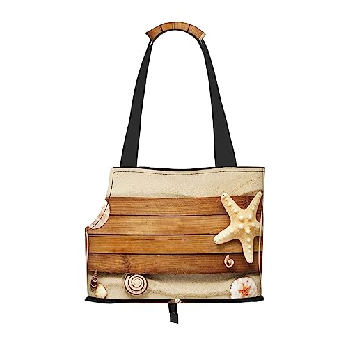 Tragetasche für kleine Hunde mit Ozean-Strand-Motiv, tragbar, für kleine Hunde und Katzen, weiche Seiten, Einkaufstasche für Haustiere Tragetasche für kleine Hunde mit Ozean-Strand-Motiv, tragbar, für kleine Hunde und Katzen, weiche Seiten, Einkaufstasche für Haustiere von DEXNEL