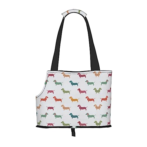 Tragetasche für kleine Hunde und kleine Hunde, mit weichen Seiten, für kleine Hunde und Katzen, Einkaufstasche Tragetasche für kleine Hunde und kleine Hunde, mit weichen Seiten, für kleine Hunde und Katzen, Einkaufstasche von DEXNEL