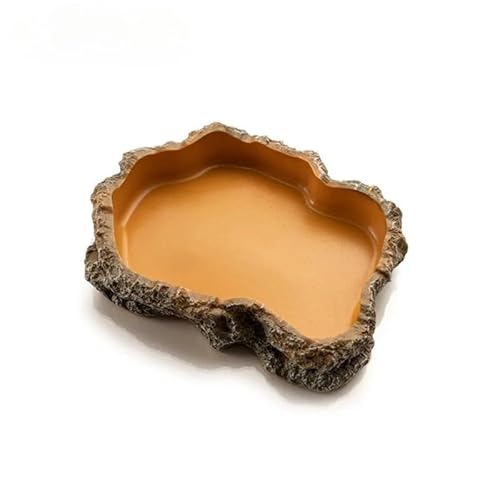 DFJOENVLDKHFE Wassernapf for Schildkröten, for Reptilien, langlebig, auslaufsicher, for Vivarium und Außenbereich DFJOENVLDKHFE Wassernapf for Schildkröten, for Reptilien, langlebig, auslaufsicher, for Vivarium und Außenbereich von DFJOENVLDKHFE