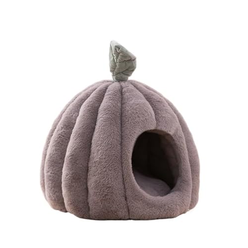 Katzennest, Gemütliches Katzenhöhlenbett, Katzenversteck, Süßes Katzenversteck, Vielseitiges Katzenbett for Privatsphäre, Nickerchen und Spielen, Passend for Katzen und Hunde(Gray,S (32X32cm)) von DFJOENVLDKHFE