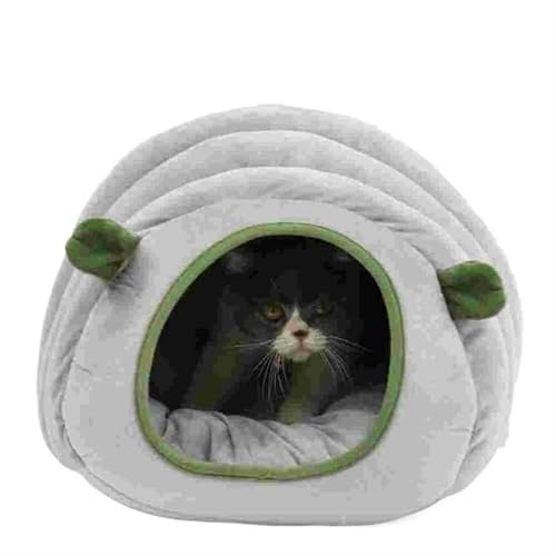 DFJOENVLDKHFE Katzennest, Gemütliches Katzenhöhlenbett, Katzenversteck, Süßes Katzenversteck, Vielseitiges Katzenbett for Privatsphäre, Nickerchen und Spielen, Passend for Katzen und Hunde DFJOENVLDKHFE Katzennest, Gemütliches Katzenhöhlenbett, Katzenversteck, Süßes Katzenversteck, Vielseitiges Katzenbett for Privatsphäre, Nickerchen und Spielen, Passend for Katzen und Hunde von DFJOENVLDKHFE