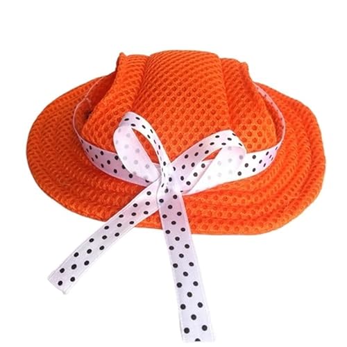 Verstellbare Hundemütze, süße und praktische Hundemütze for den täglichen Gebrauch im Freien, Hüte for Hunde for kleine und mittelgroße Hunde(A3,XL) von DFJOENVLDKHFE