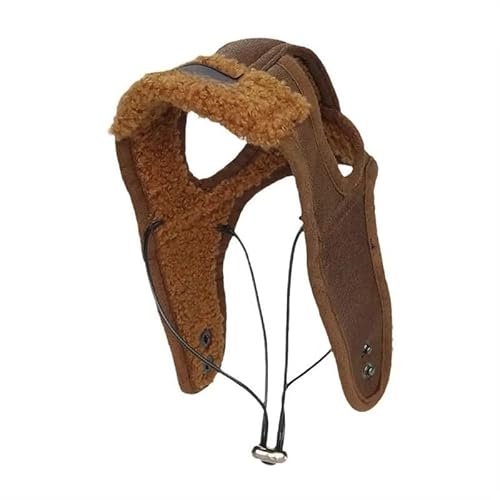 Verstellbare Hundemütze, süße und praktische Hundemütze for den täglichen Gebrauch im Freien, Hüte for Hunde for kleine und mittelgroße Hunde(Coffee M) von DFJOENVLDKHFE