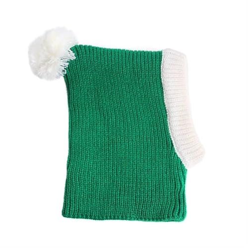 DFJOENVLDKHFE Verstellbare Hundemütze, süße und praktische Hundemütze for den täglichen Gebrauch im Freien, Hüte for Hunde for kleine und mittelgroße Hunde(Green,M) von DFJOENVLDKHFE