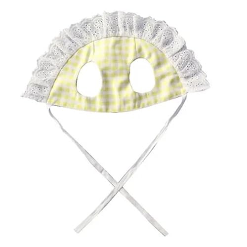 Verstellbare Hundemütze, süße und praktische Hundemütze for den täglichen Gebrauch im Freien, Hüte for Hunde for kleine und mittelgroße Hunde(Yellow Hat,S) von DFJOENVLDKHFE