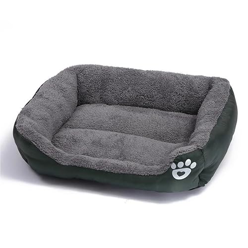 Waschbare Haustiermatratze, atmungsaktives Hundesofabett, weiches Haustierbett, bequeme Matratze, Haustierbedarf, Haustierzubehör, geeignet for den Innenbereich und den Einsatz in Hundekäfigen(Blackis von DFJOENVLDKHFE