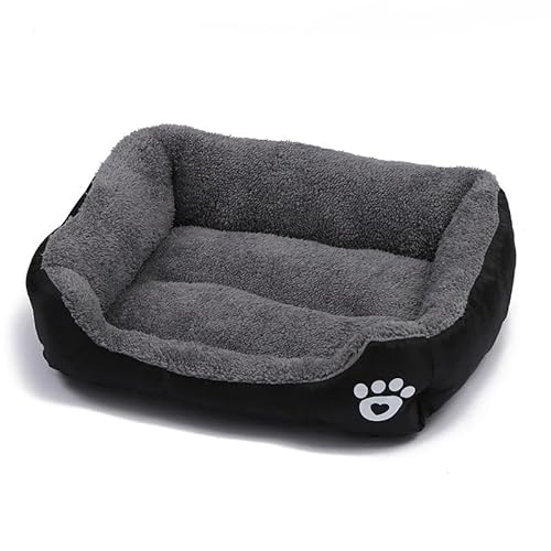 Waschbare Haustiermatratze, atmungsaktives Hundesofabett, weiches Haustierbett, bequeme Matratze, Haustierbedarf, Haustierzubehör, geeignet for den Innenbereich und den Einsatz in Hundekäfigen(Black,X Waschbare Haustiermatratze, atmungsaktives Hundesofabett, weiches Haustierbett, bequeme Matratze, Haustierbedarf, Haustierzubehör, geeignet for den Innenbereich und den Einsatz in Hundekäfigen(Black,X von DFJOENVLDKHFE